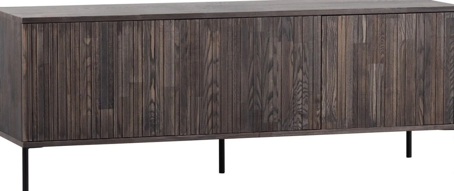 Tv-Meubels-WOOOD Gravure Medium Tv-meubel Espresso