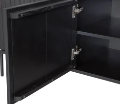 Tv-Meubels-WOOOD Gravure Medium Tv-meubel Black