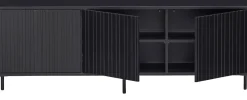 Tv-Meubels-WOOOD Gravure Medium Tv-meubel Black