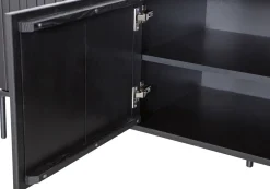 Tv-Meubels-WOOOD Gravure Medium Tv-meubel Black