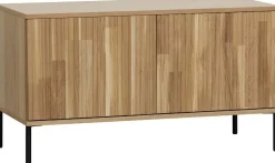 Tv-Meubels-WOOOD Gravure Small TV-meubel Natural
