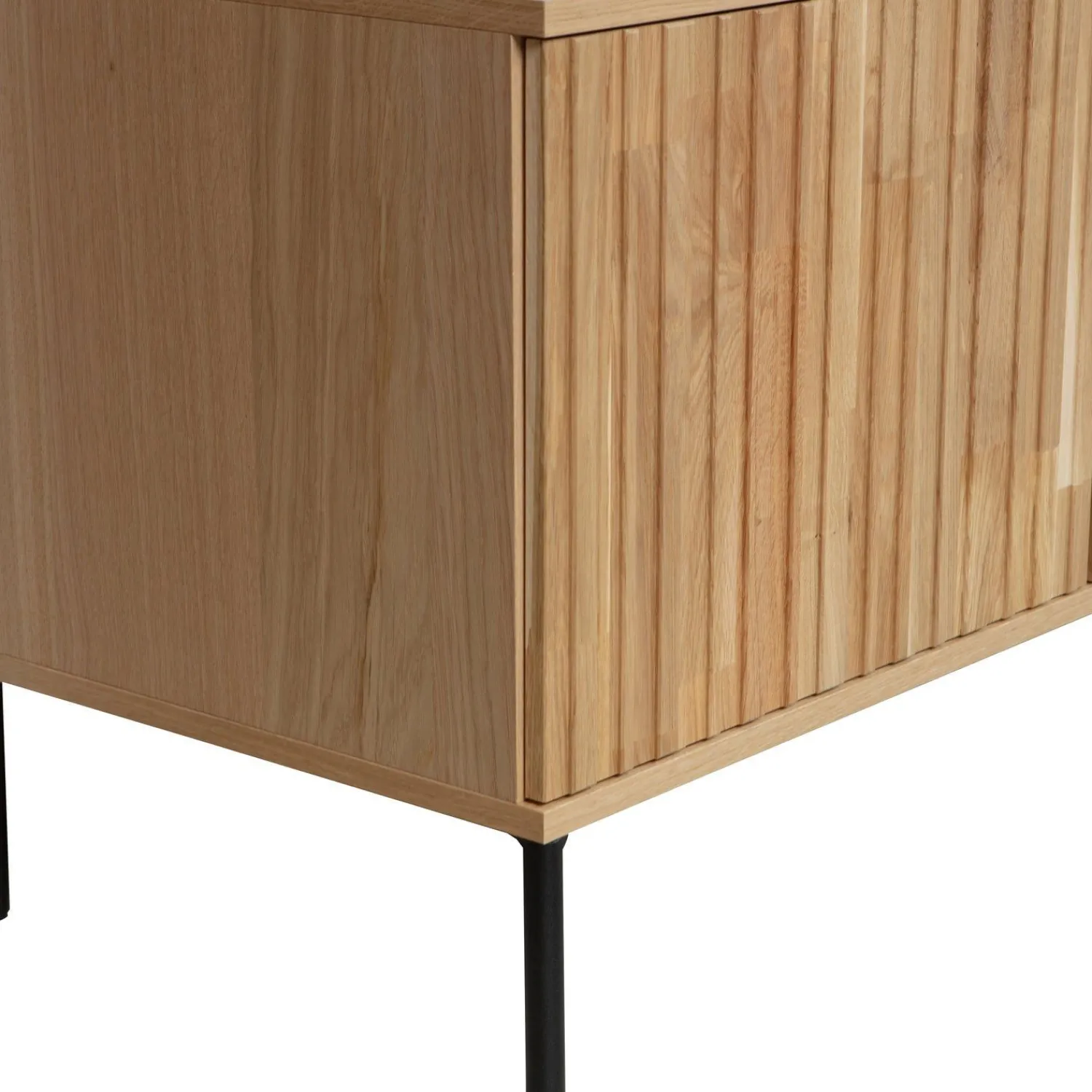 Tv-Meubels-WOOOD Gravure Small TV-meubel Natural
