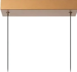 Moderne Hanglampen|Moderne Hanglampen-Lucide Griffith Hanglamp Brons