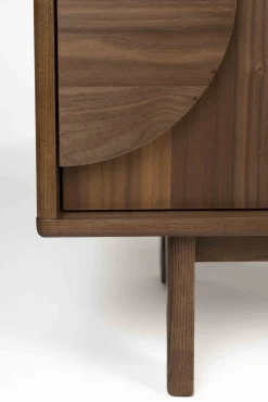 Dressoirs-Zuiver Groove Dressoir Bruin