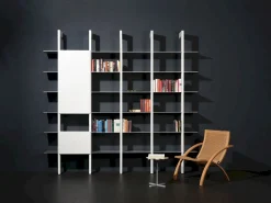 Boekenkasten|Opbergkasten-Castelijn Groove XS Kast Bruin, zwart