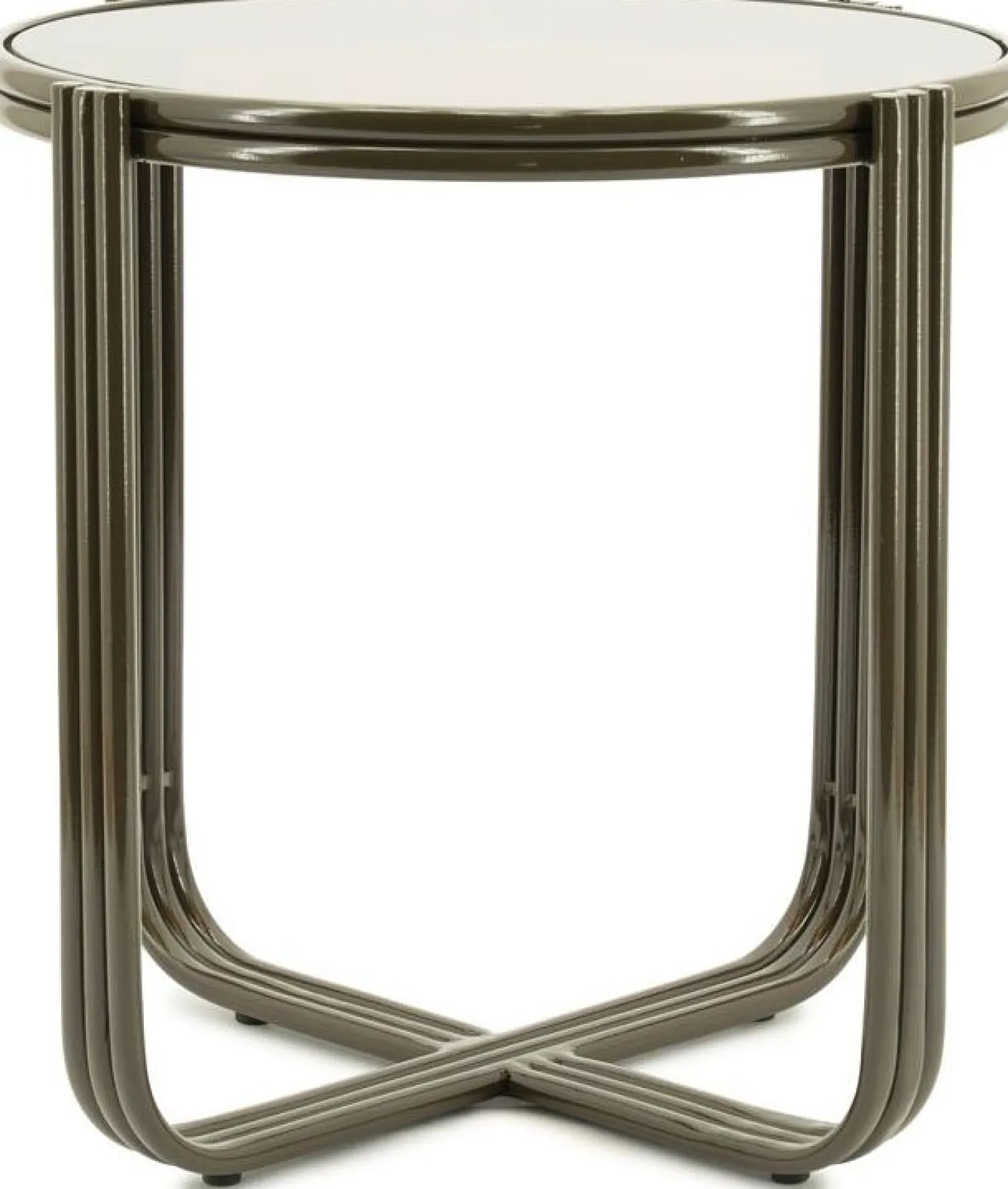 Glazen Bijzettafels-By Boo Groovy Bijzettafel Bruin