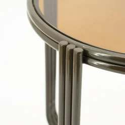 Glazen Bijzettafels-By Boo Groovy Bijzettafel Bruin