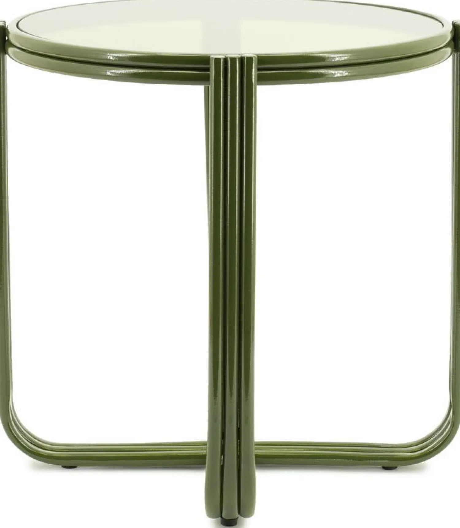 Glazen Bijzettafels-By Boo Groovy Bijzettafel Groen