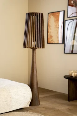 Vloerlampen|Vloerlampen-By Boo Guard Vloerlamp Brown