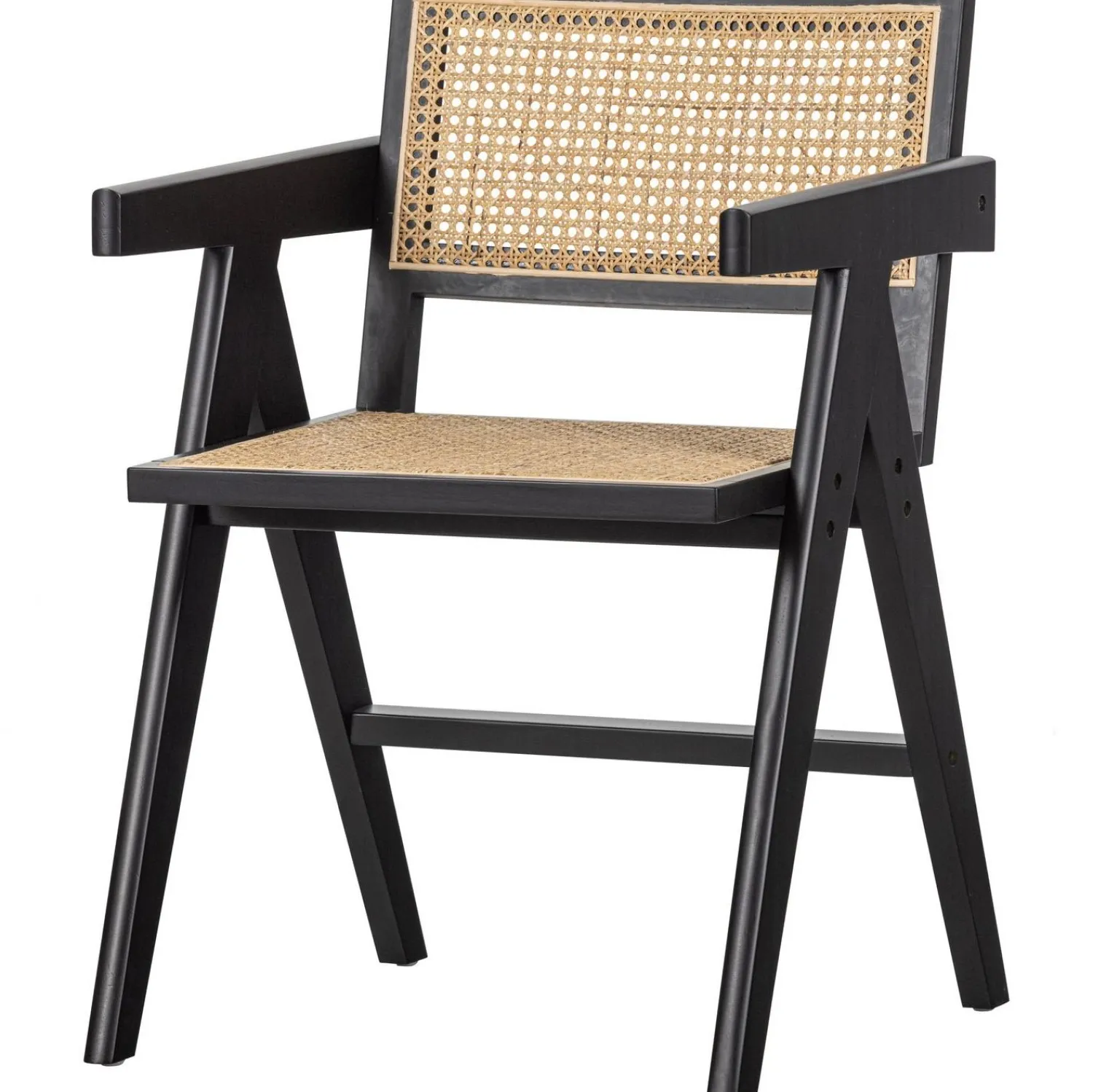 Eetkamerstoelen Met Armleuning-WOOOD Gunn Eetkamerstoel Black