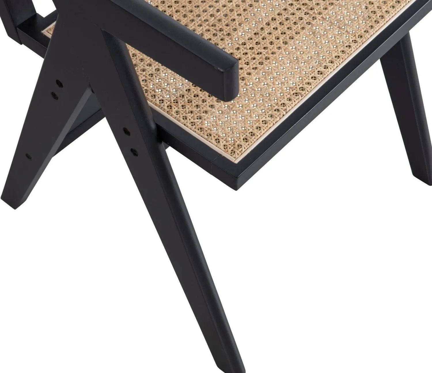 Eetkamerstoelen Met Armleuning-WOOOD Gunn Eetkamerstoel Black