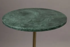 Marmeren Bijzettafels|Ronde Bijzettafels-Dutchbone Gunnar Bijzettafel Green