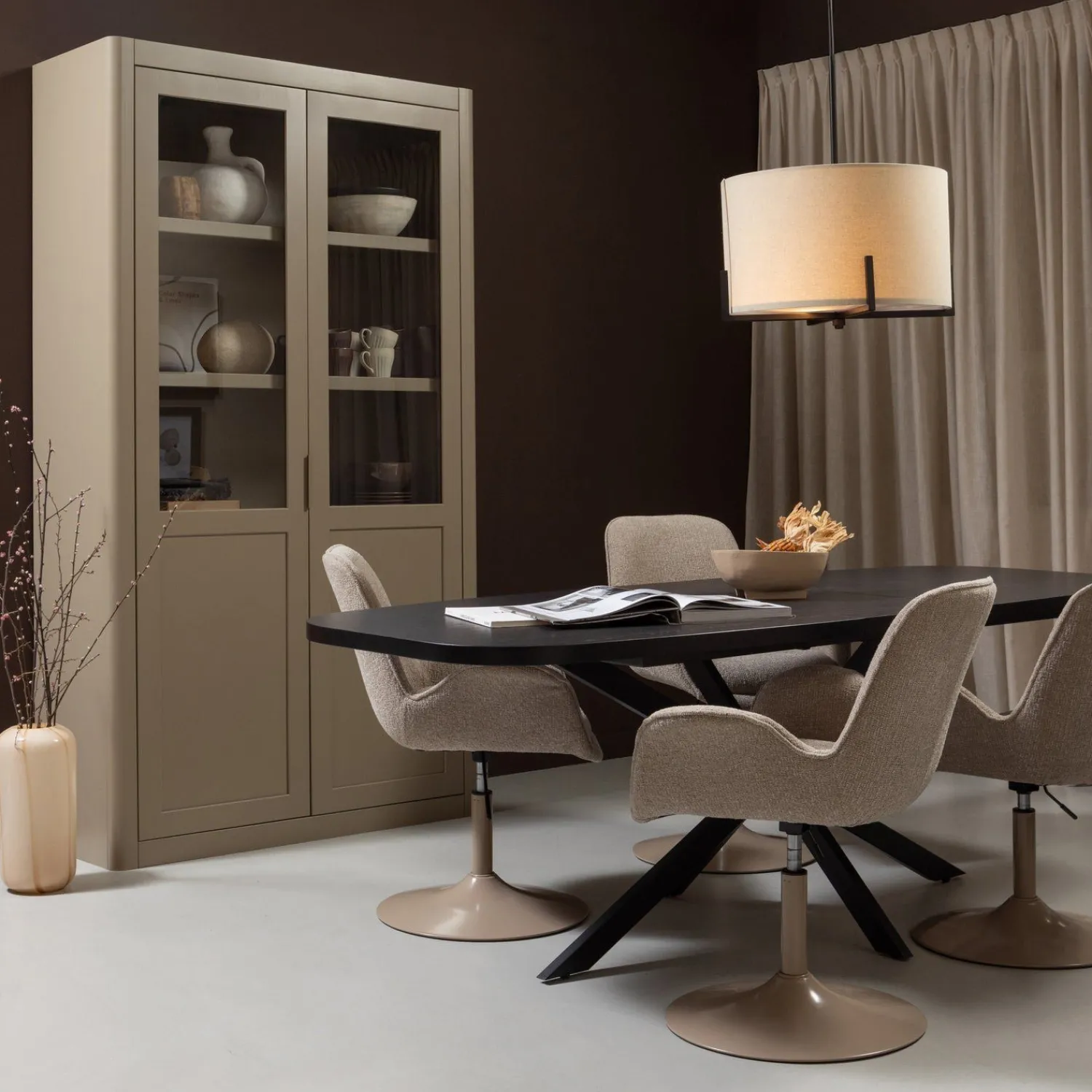 Buffetkasten|Buffetkasten-WOOOD Gunnar Buffetkast Mud