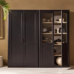 Buffetkasten|Buffetkasten-WOOOD Gunnar Buffetkast Matt Black
