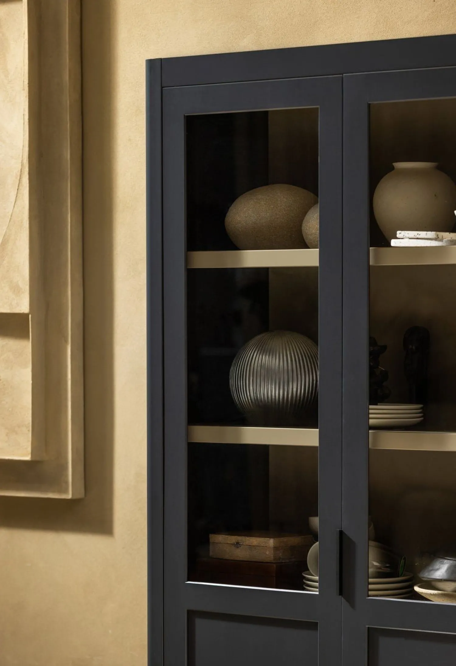 Buffetkasten|Buffetkasten-WOOOD Gunnar Buffetkast Matt Black