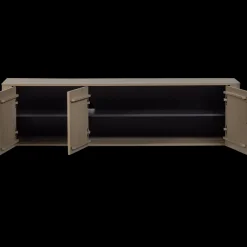 Tv-Meubels-WOOOD Gunnar 3-deurs Tv-meubel Mud