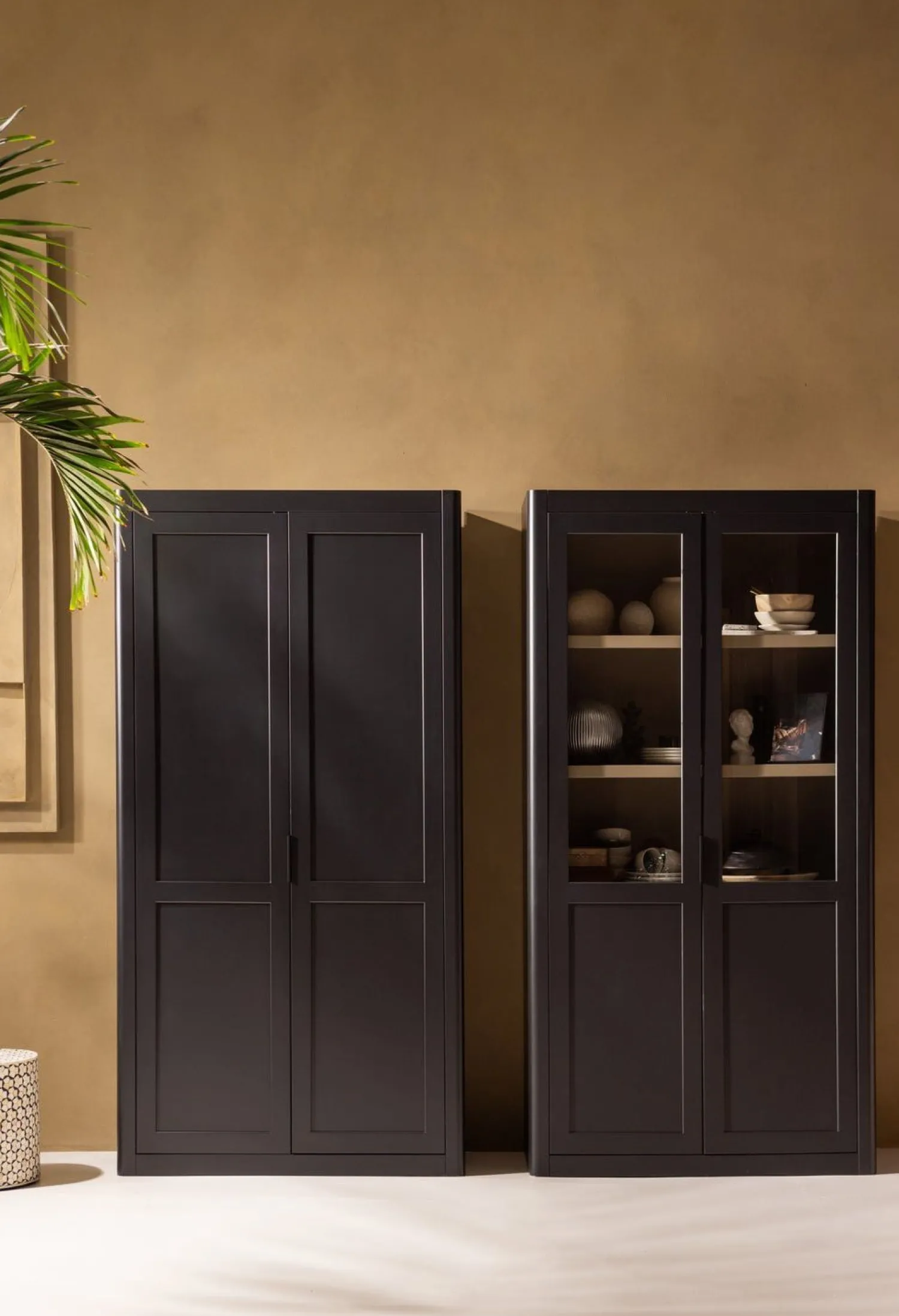 Opbergkasten|Opbergkasten-WOOOD Gunnar Opbergkast Matt Black