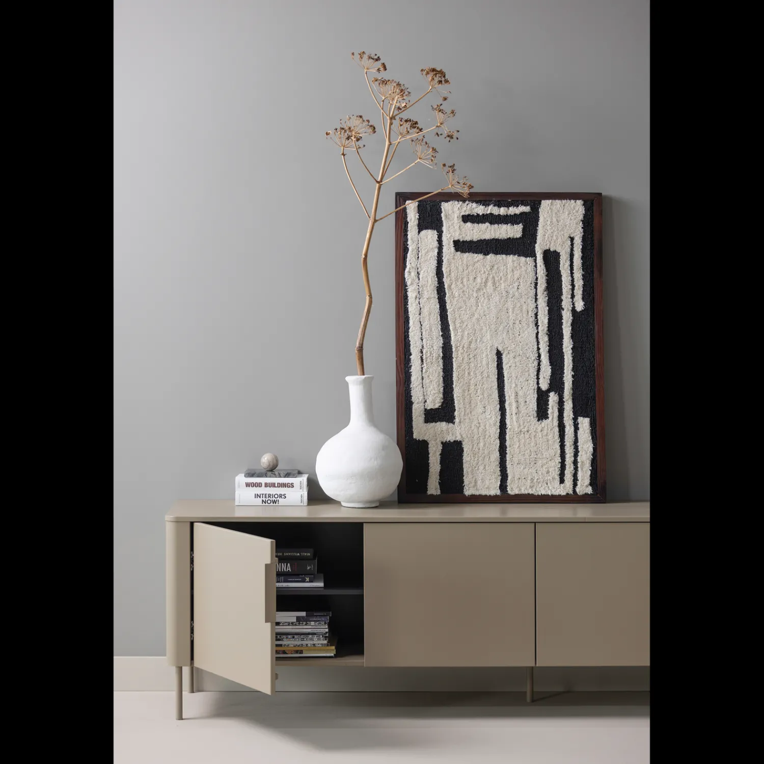 Tv-Meubels-WOOOD Gunnar Tv-meubel Mud