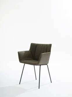 Design Stoelen|Eetkamerstoelen Met Armleuning-LABEL Vandenberg Gustav Junior Eetkamerstoel Naturel