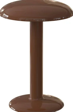 Snoerloze Tafellampen|Tafellampen-Flos Gustave Tafellamp Lacquered Brown