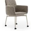 Design Stoelen|Eetkamerstoelen Met Armleuning-Leolux Gyon Eetkamerstoel