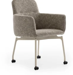 Design Stoelen|Eetkamerstoelen Met Armleuning-Leolux Gyon Eetkamerstoel