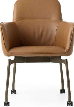 Design Stoelen|Eetkamerstoelen Met Armleuning-Leolux Gyon Eetkamerstoel