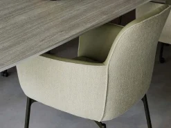 Design Stoelen|Eetkamerstoelen Met Armleuning-Leolux Gyon Eetkamerstoel