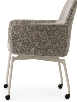 Design Stoelen|Eetkamerstoelen Met Armleuning-Leolux Gyon Eetkamerstoel