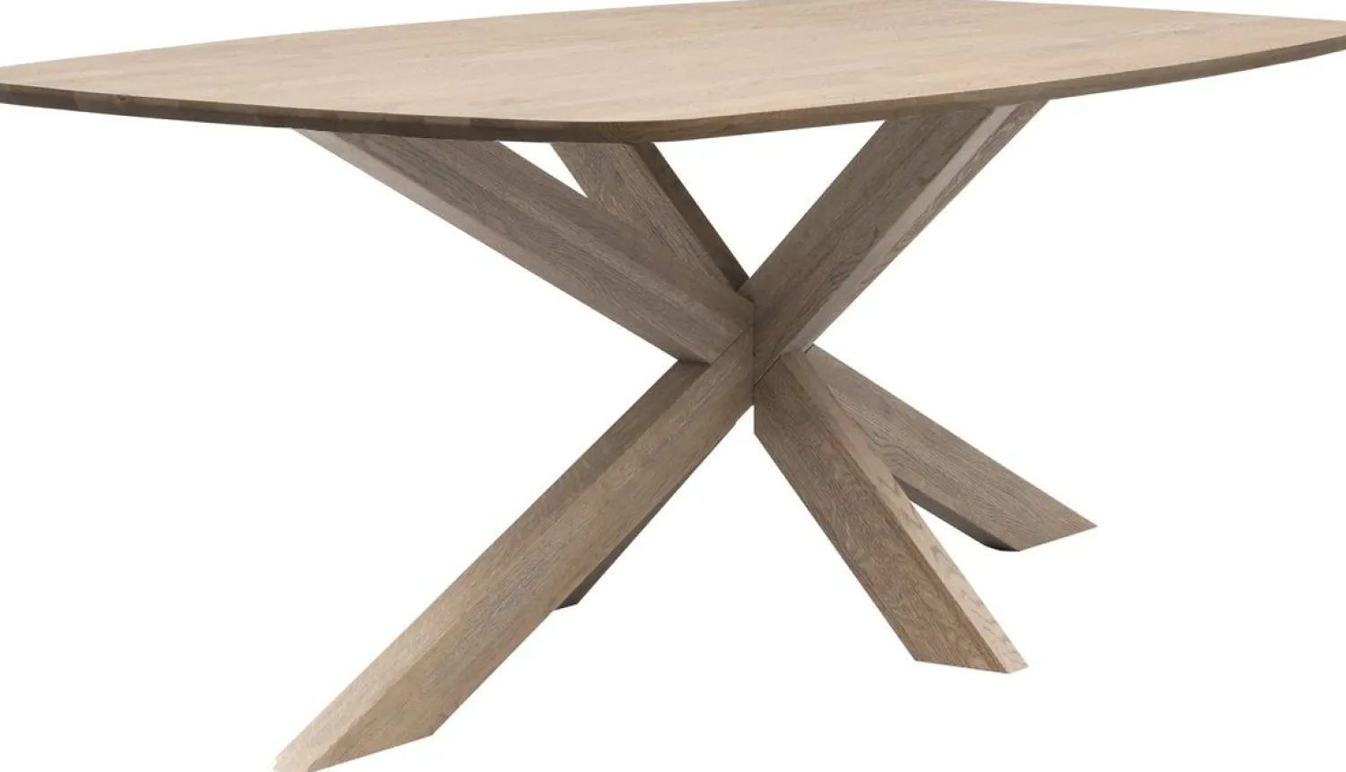 Houten Eettafels-Trendhopper Haiko Deens Ovaal Eettafel Cinnamon