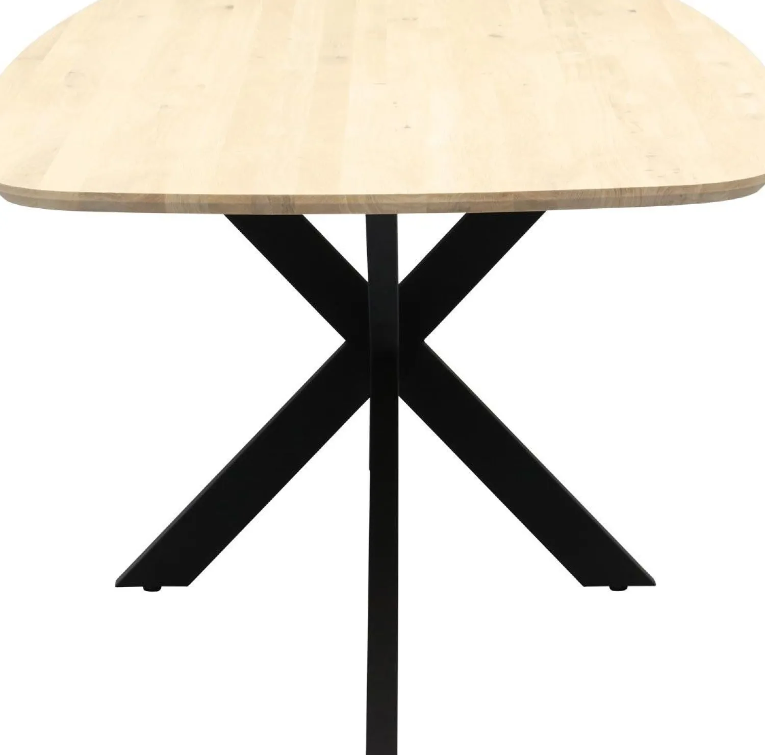 Houten Eettafels|Ovale Eettafels-Trendhopper Haiko Eettafel Elephant Grey