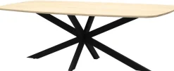 Houten Eettafels|Ovale Eettafels-Trendhopper Haiko Eettafel Elephant Grey