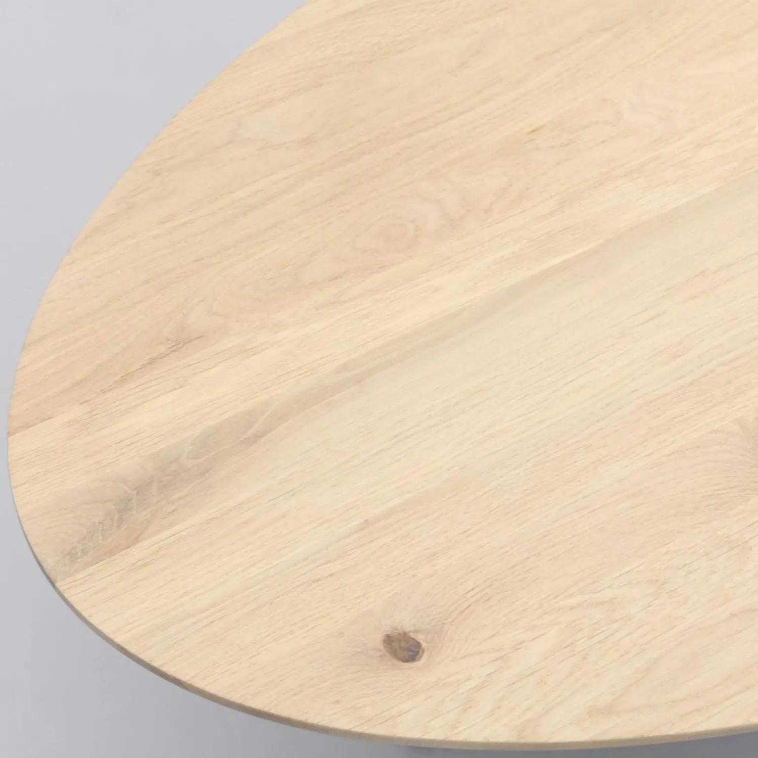 Houten Salontafels|Ovale Salontafels-Trendhopper Haiko Oval Salontafel Natural