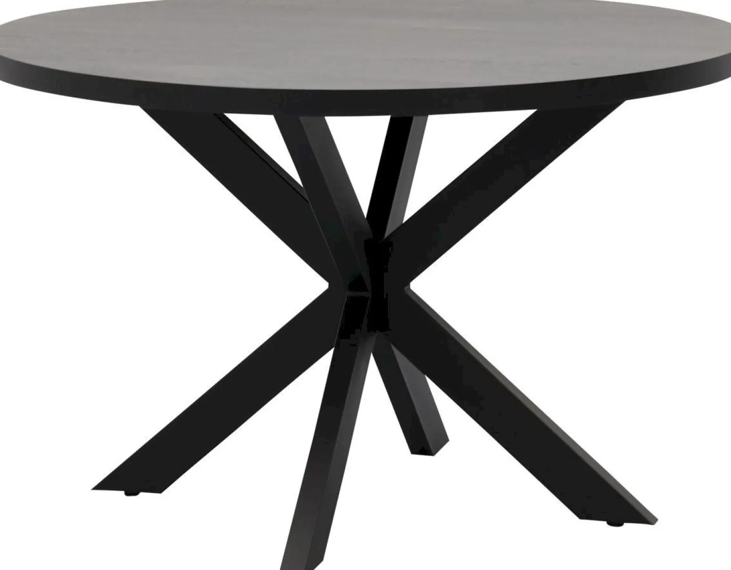 Houten Eettafels|Ronde Eettafels-Trendhopper Haiko Rond Eettafel Black Sky