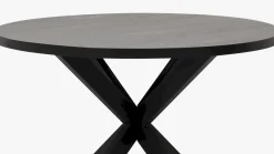Houten Eettafels|Ronde Eettafels-Trendhopper Haiko Rond Eettafel Black Sky