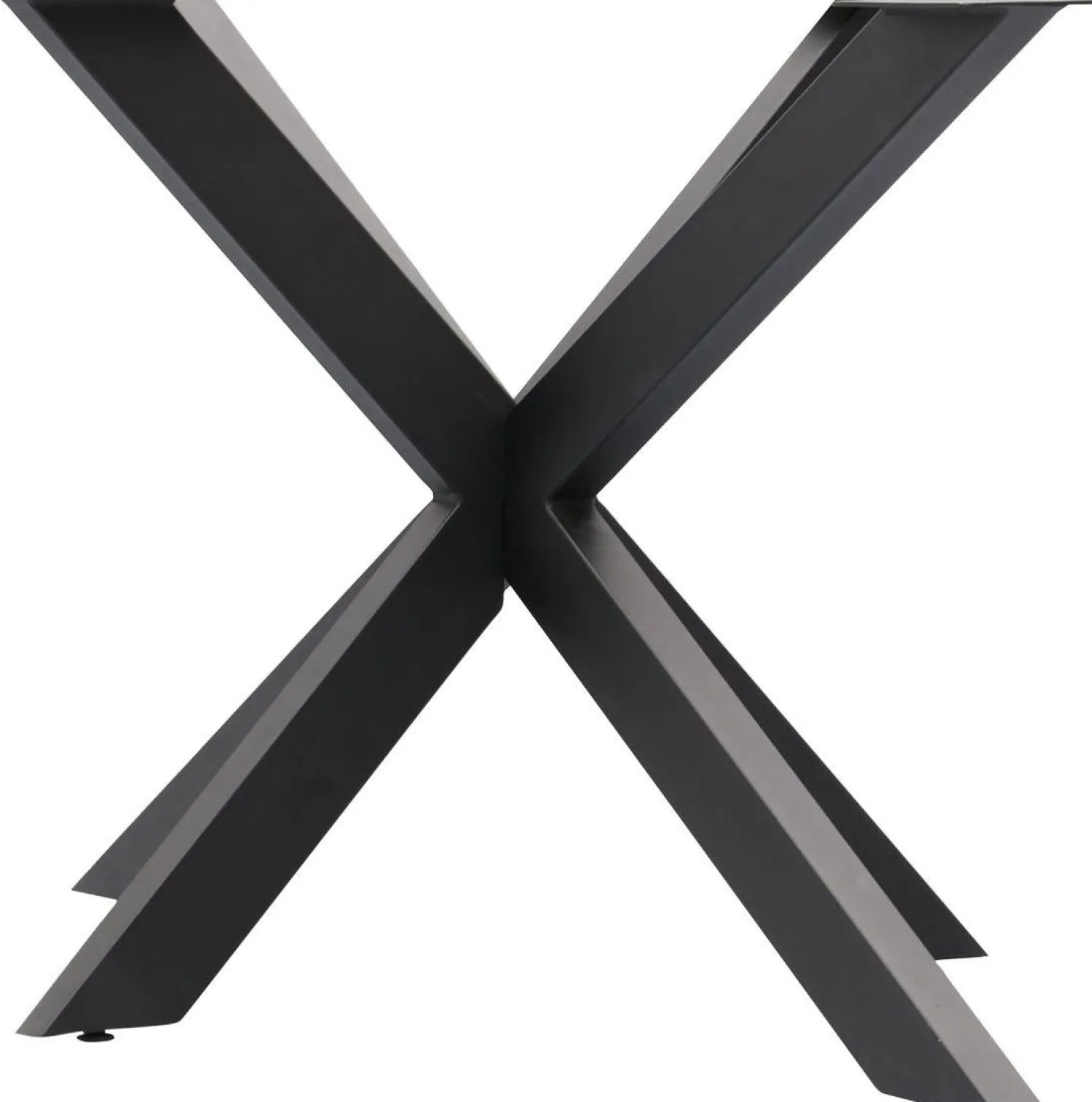Houten Eettafels|Ronde Eettafels-Trendhopper Haiko Rond Eettafel Black Sky