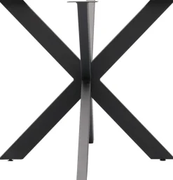 Houten Eettafels|Ronde Eettafels-Trendhopper Haiko Rond Eettafel Black Sky