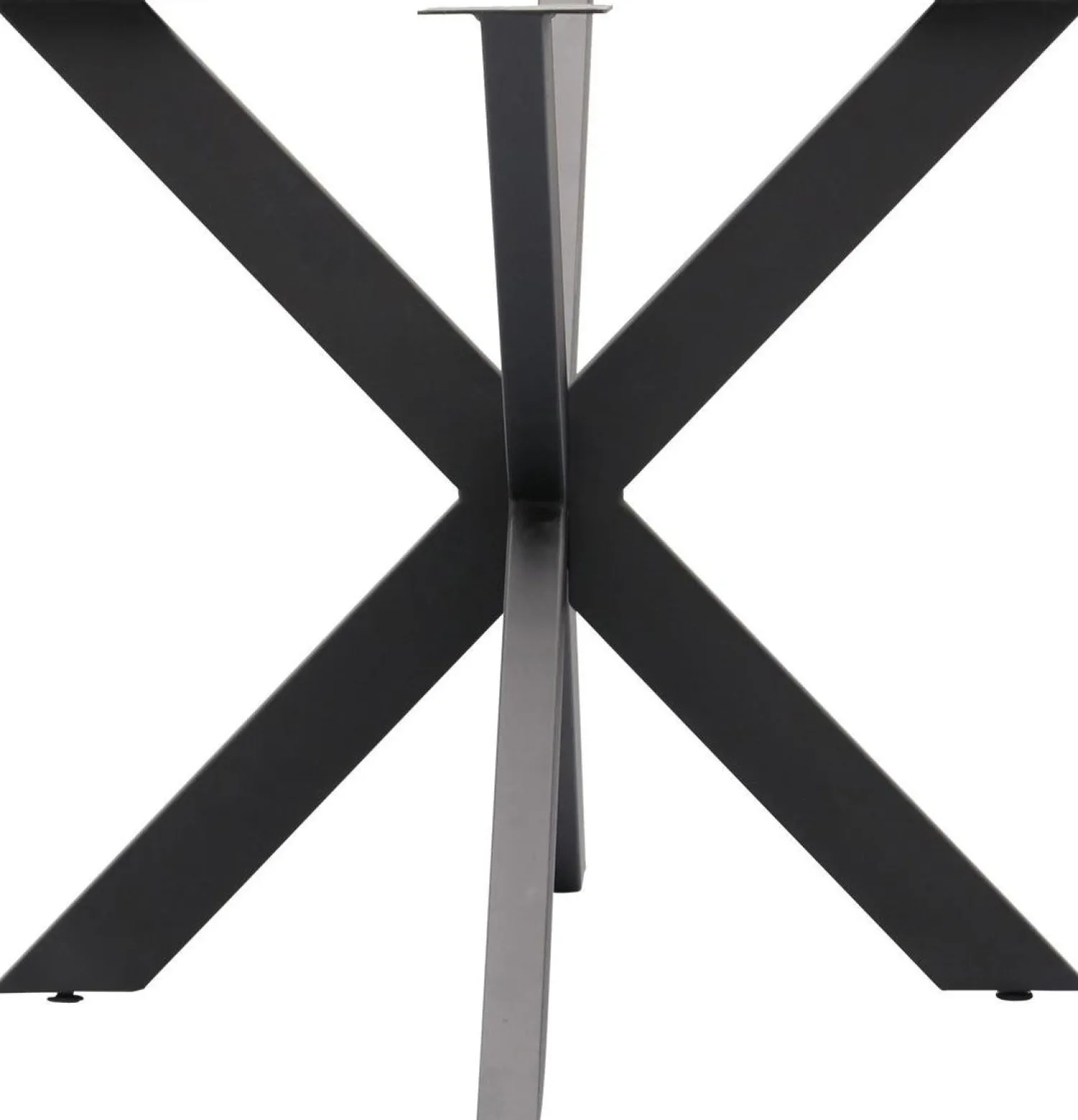 Houten Eettafels|Ronde Eettafels-Trendhopper Haiko Rond Eettafel Black Sky