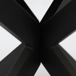 Houten Eettafels|Ronde Eettafels-Trendhopper Haiko Rond Eettafel Black Sky