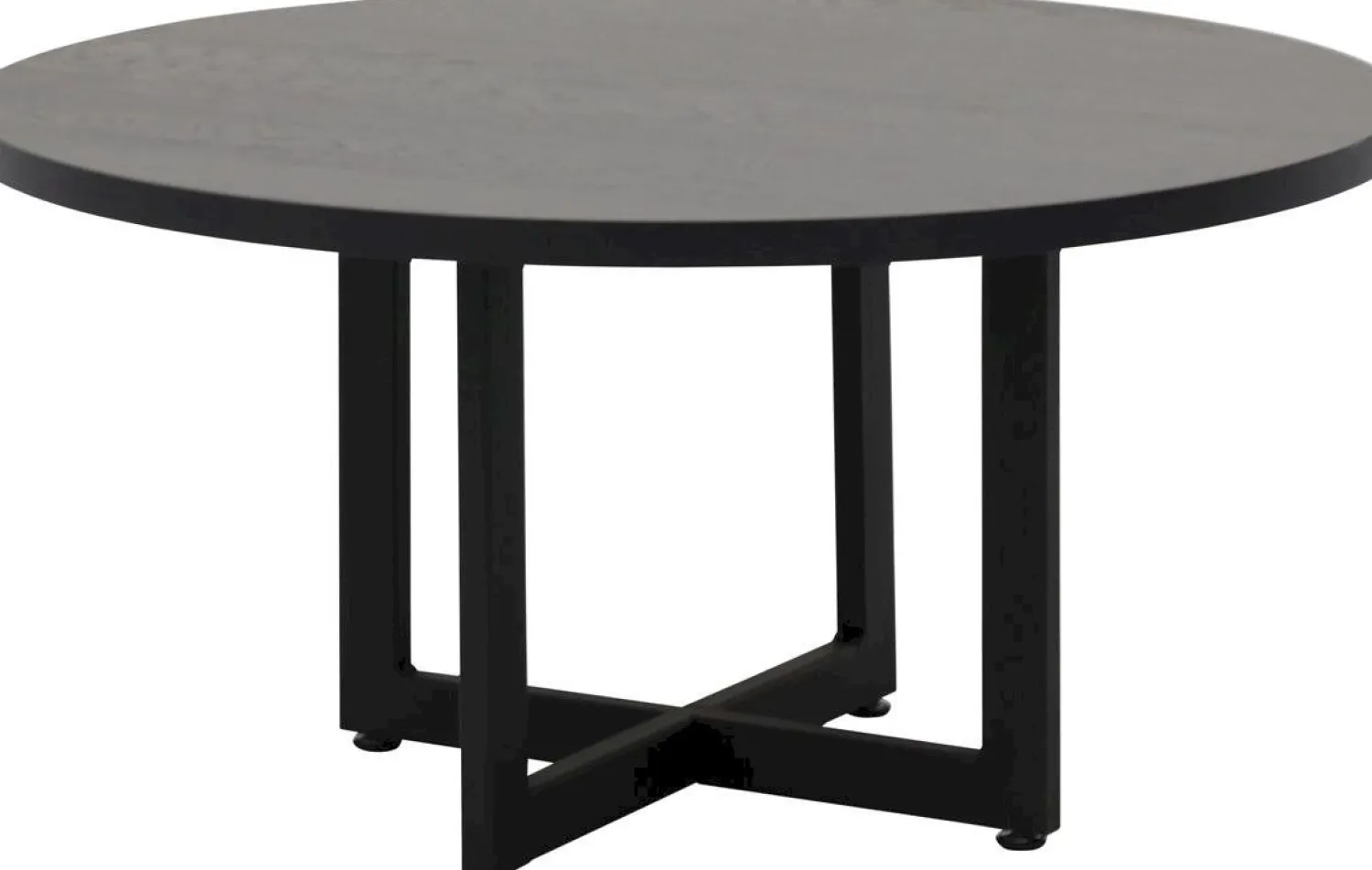 Houten Salontafels|Ronde Salontafels-Trendhopper Haiko Rond Salontafel Black Sky