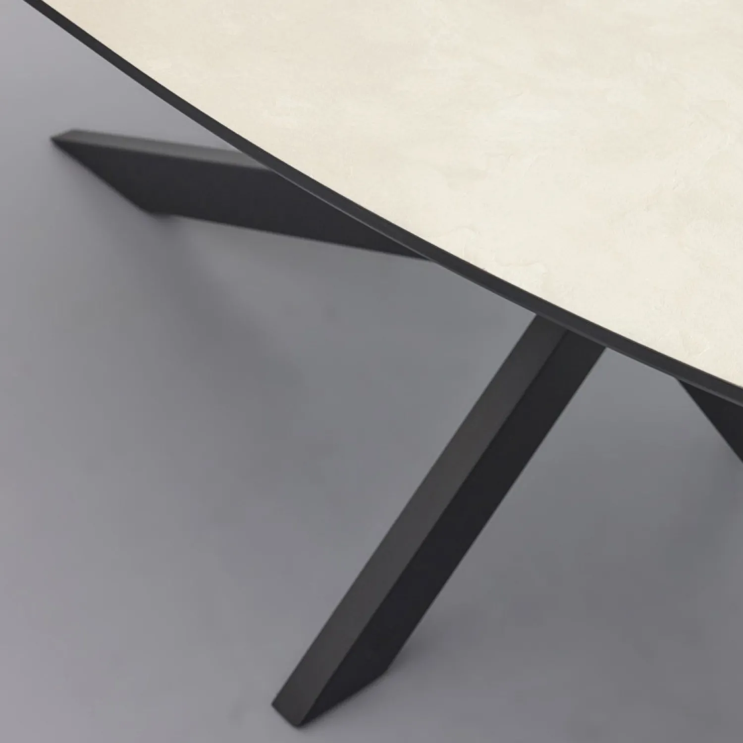 Organische Eettafels-Trendhopper Hano Eettafel Sand Stone