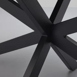 Organische Eettafels-Trendhopper Hano Eettafel Sand Stone