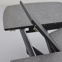 Uitschuifbare Eettafels-Trendhopper Hano Uitschuifbare Eettafel Cavier Silver