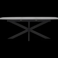 Uitschuifbare Eettafels-Trendhopper Hano Uitschuifbare Eettafel Cavier Silver