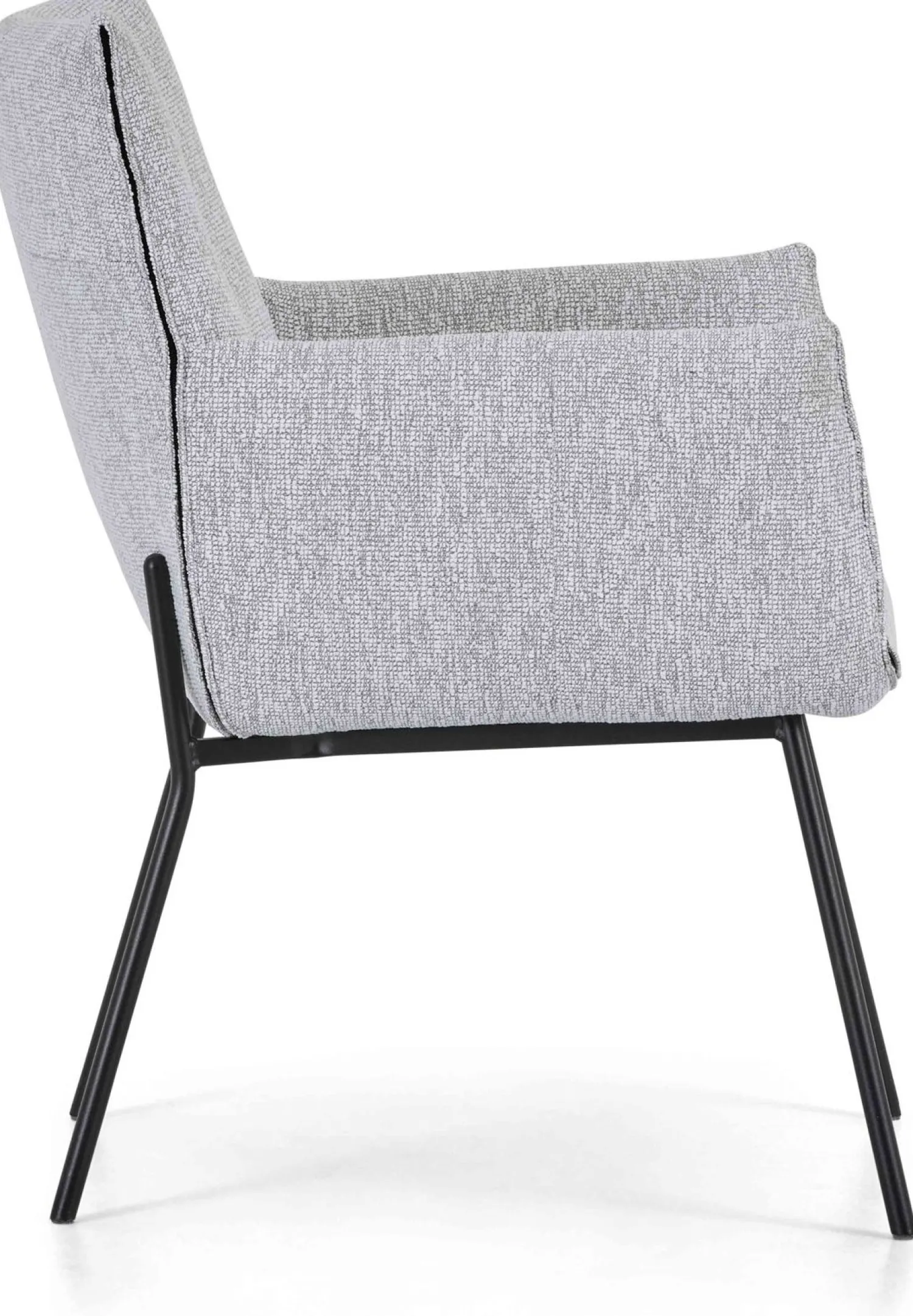 Eetkamerstoelen Met Armleuning-Montèl Harmony Armstoel Light Grey