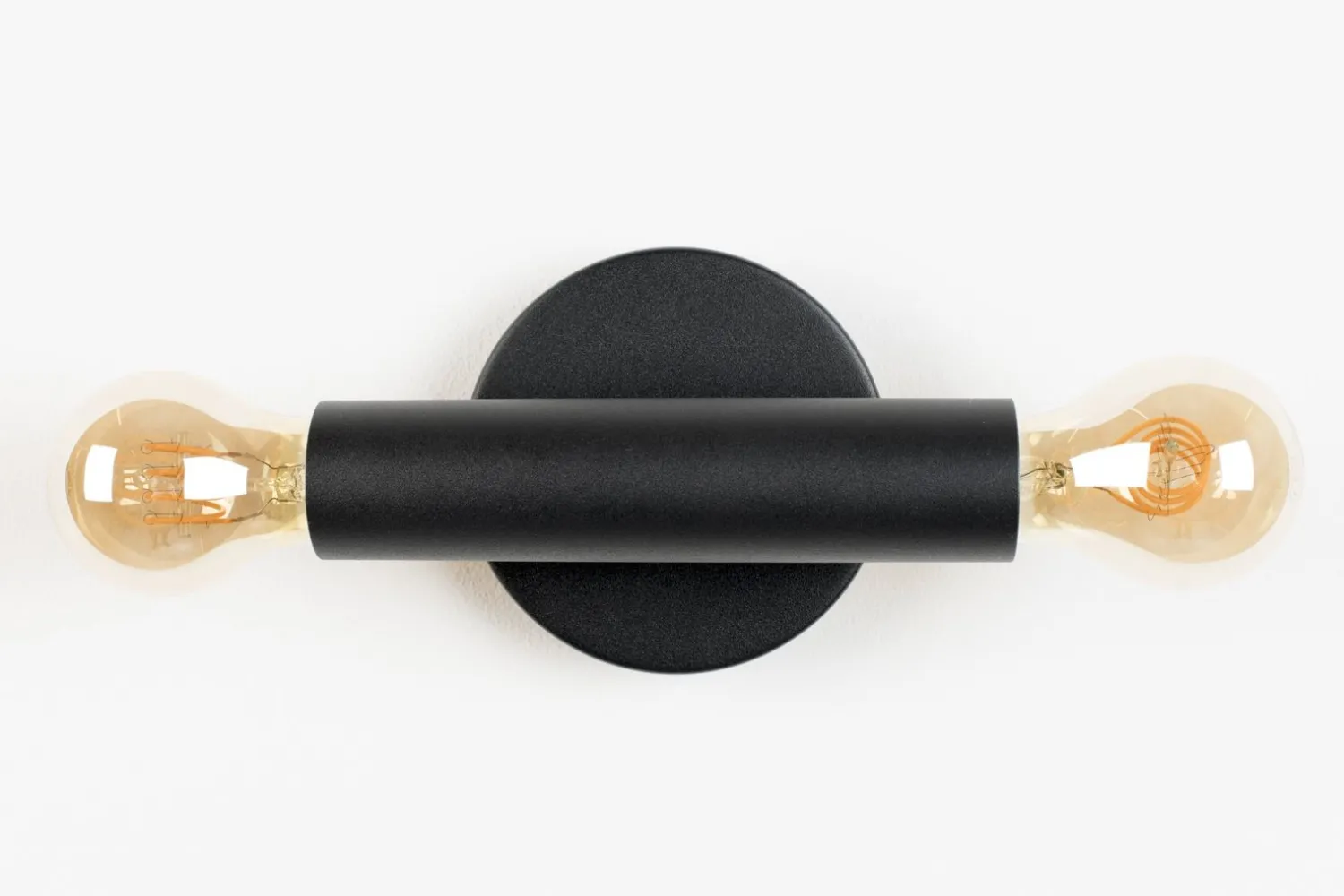 Industriële Wandlampen|Wandlampen-Zuiver Hawk Wandlamp Black