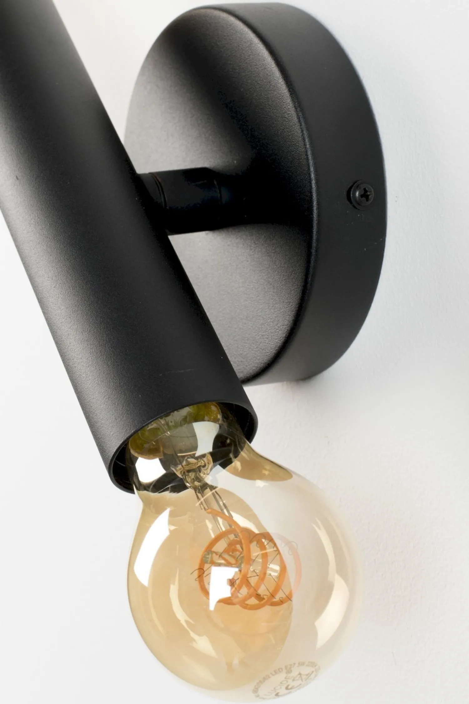 Industriële Wandlampen|Wandlampen-Zuiver Hawk Wandlamp Black