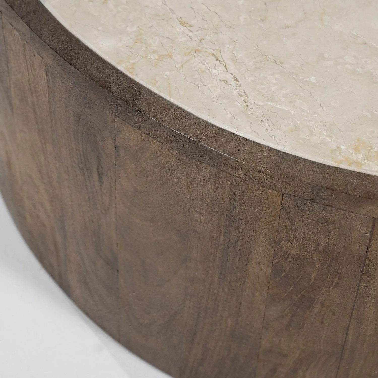 Ronde Salontafels-Eleonora Hazel Salontafel Bruin