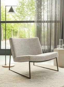 Design Fauteuils-Harvink Hebbes Fauteuil Bruin, Taupe