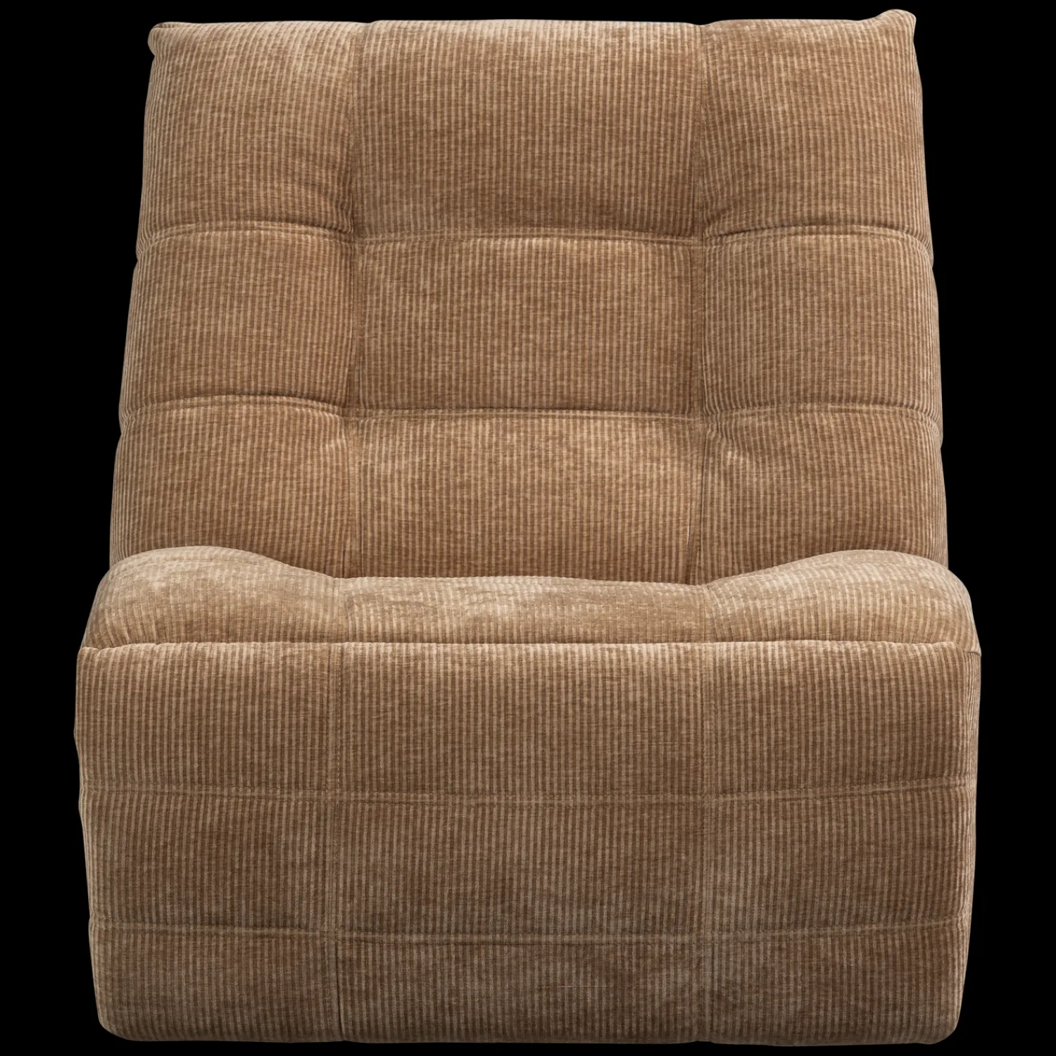Relaxfauteuils-WOOOD Hein Relaxfauteuil Lichtbruin